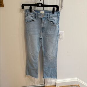 MOTHER Light Blue Jeans size 28- worn twice